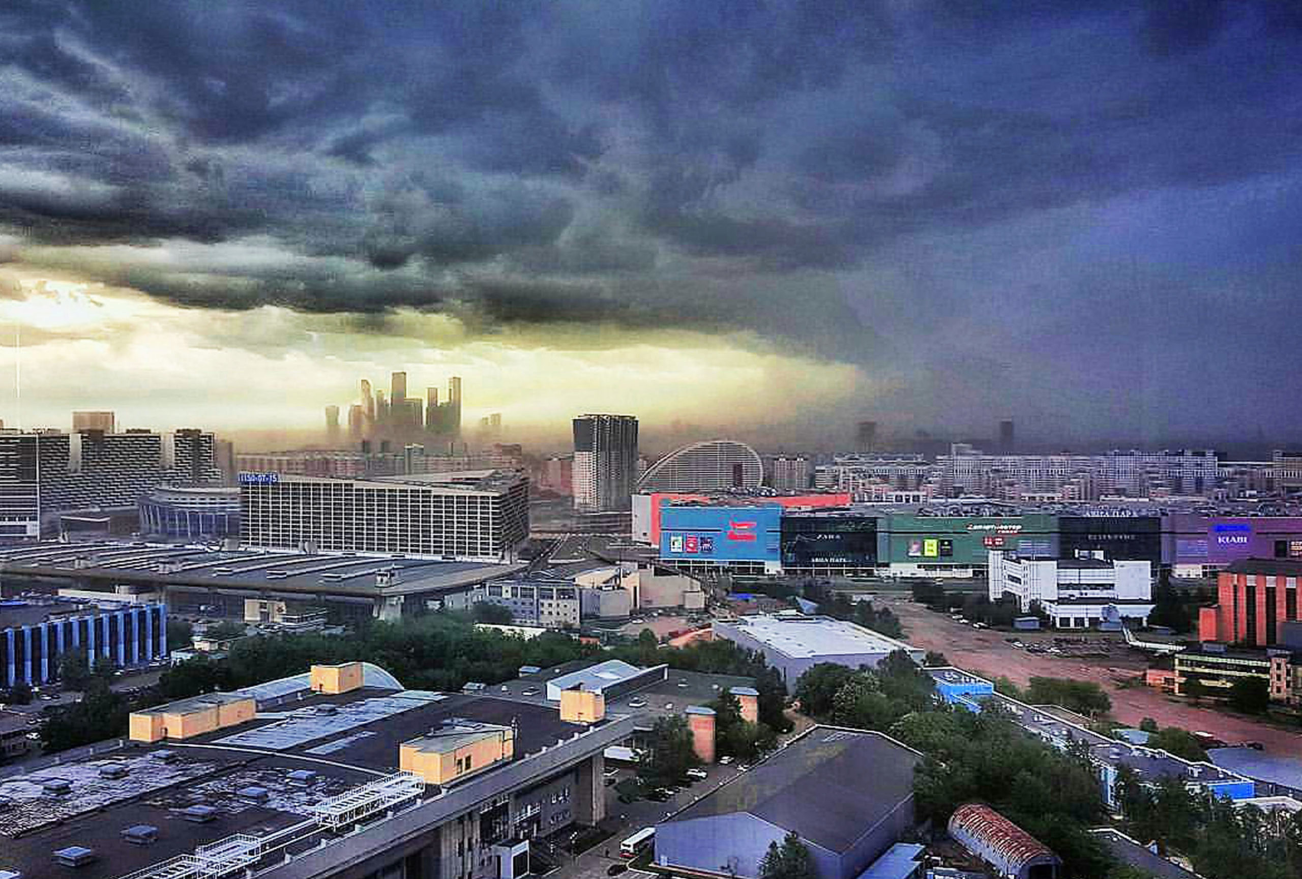 Москва шторм сегодня